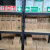 ZNAK Kierunek drogi ewakuacyjnej 15x15 E005 świeci - obrazek 2