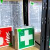 Alarm pożarowy - Znak przeciwpożarowy - BF005 świecący 15x15 - obrazek 2