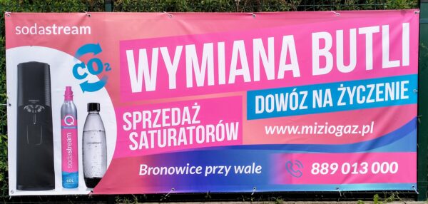 Wymiana-Cylinder CO2 SODASTREAM Quick Connect różowy lub niebieski